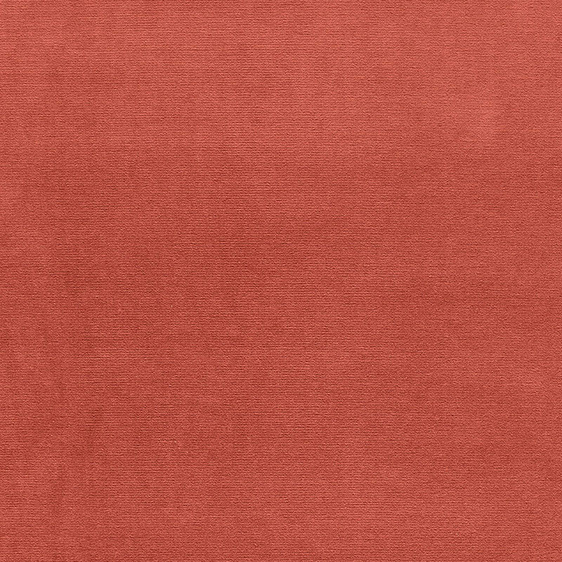 Rust terracotta fabric texture close-up with visible weave, versatile upholstery or garment material.