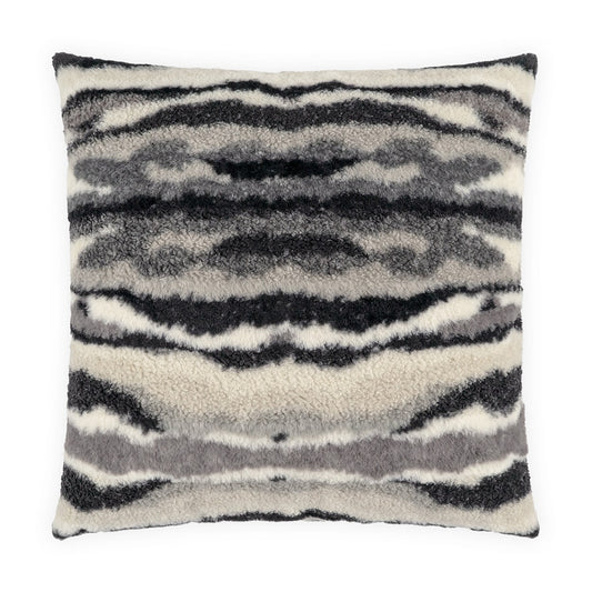 D.V. KAP HOME   24" x 24" Tarrington Western Chic, Faux Fur, Modern    - 4272-D-2424