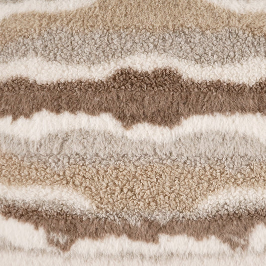 D.V. KAP HOME 4272-N-YARD Tarrington Fabric - Natural Western Chic, Faux Fur, Modern  Brown, Tan   - Tarrington