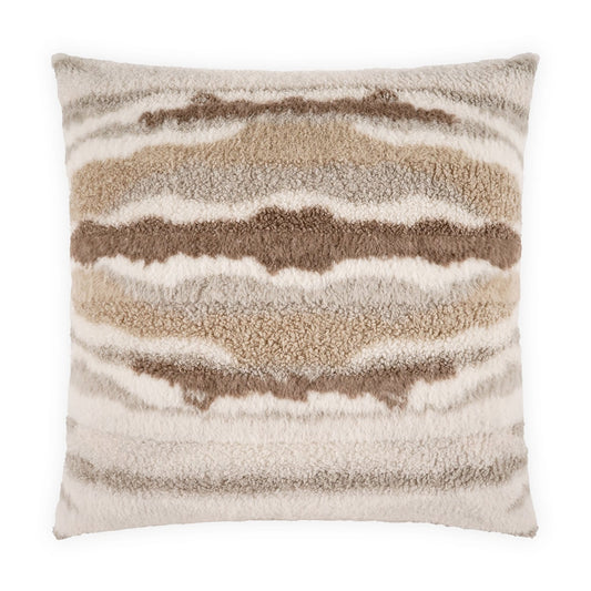 D.V. KAP HOME   24" x 24" Tarrington Western Chic, Faux Fur, Modern    - 4272-N-2424