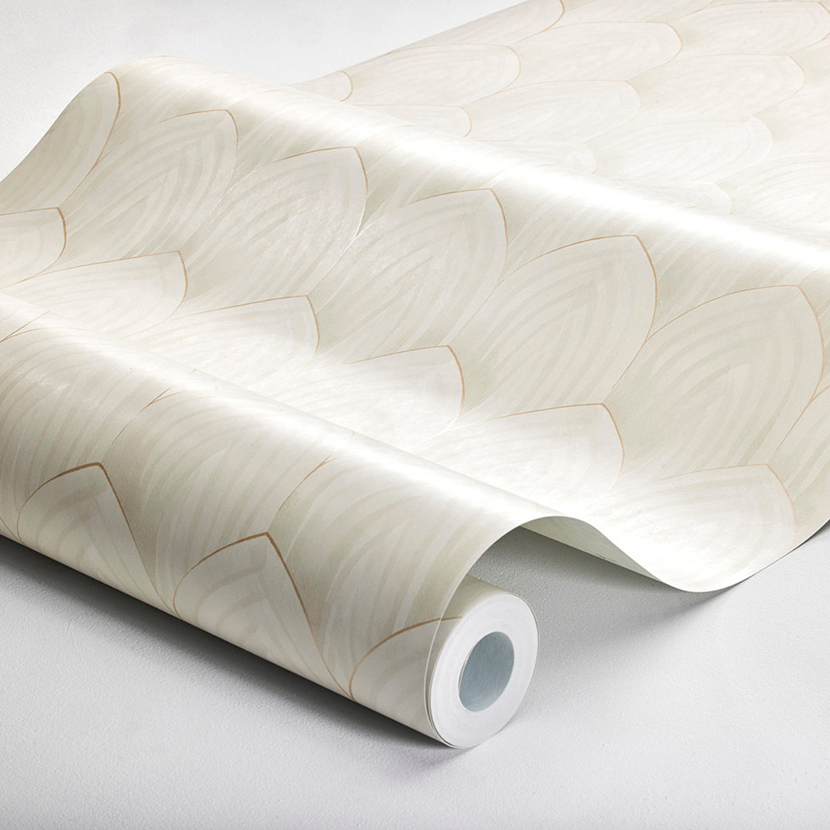 SCHUMACHER WALLCOVERING  BORASTAPETER GOLDEN ARCHES   STONE AND GOLD   - 4274