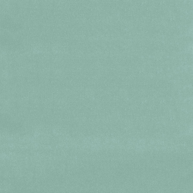 Ocean blue-green velvet fabric swatch.