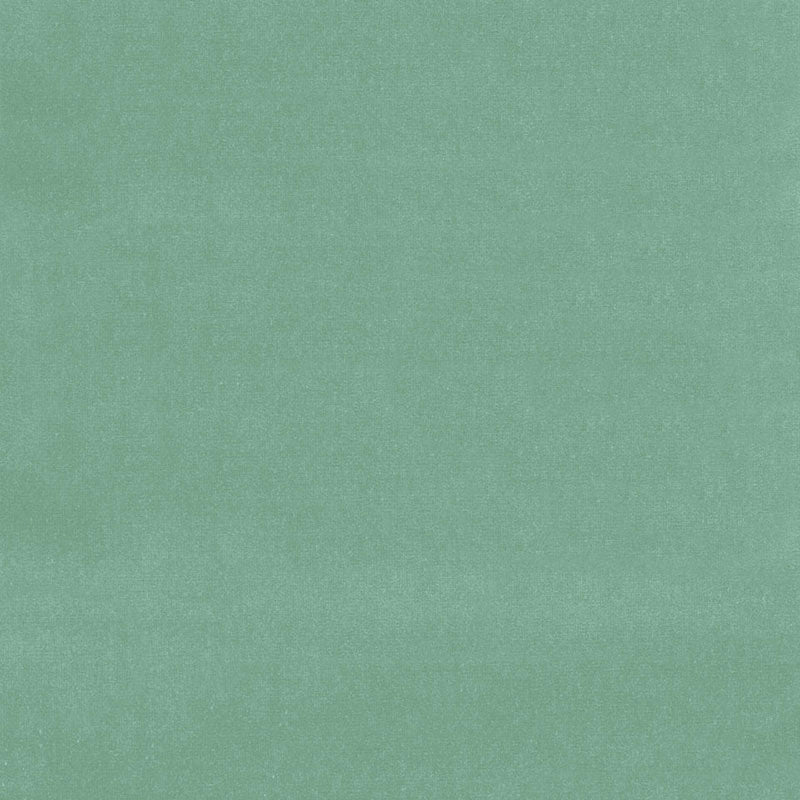 Solid sage green velvet swatch with subtle texture and matte finish.