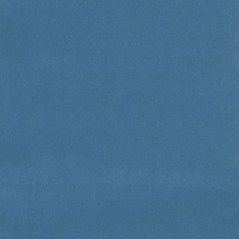 Solid blue velvet fabric with a soft, plush nap and subtle sheen.