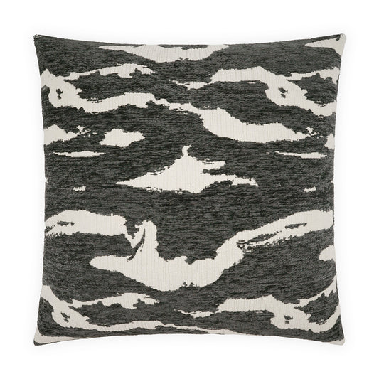 D.V. KAP HOME   24" x 24" Felix Pillow - Graphite Transitional, Abstract    - 4276-G-2424