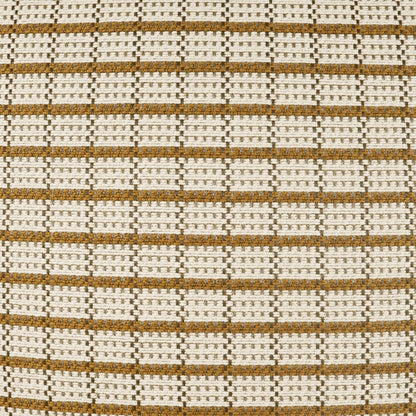 D.V. KAP HOME   24" x 24" Grazino Pillow - Sisal Plaid - Check, Beach, Farmhouse, Modern    - 4282-S-2424