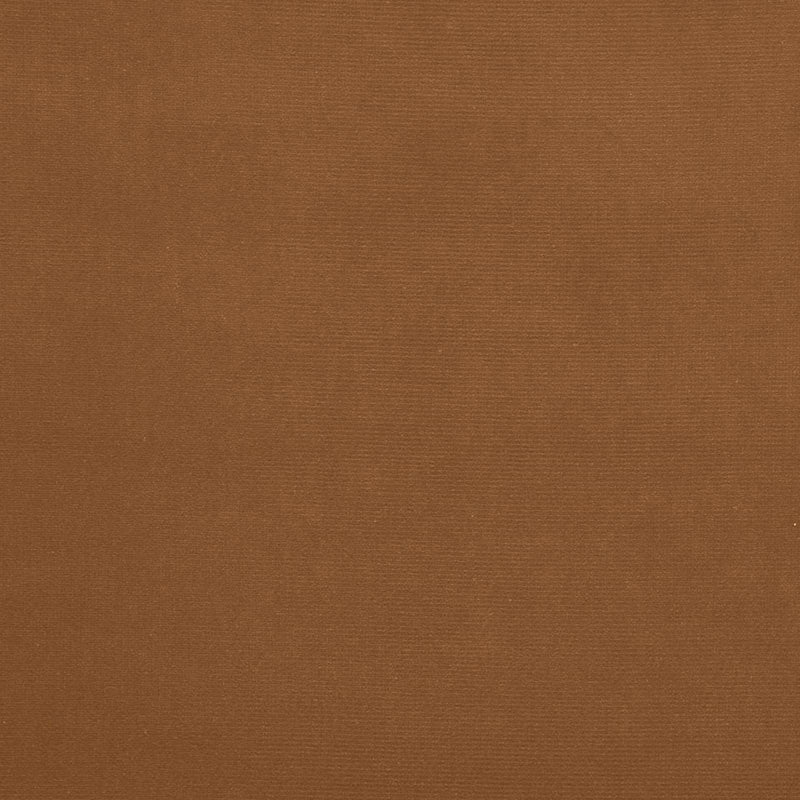 Warm caramel brown fabric with fine weave texture, versatile textile swatch for apparel or upholstery.