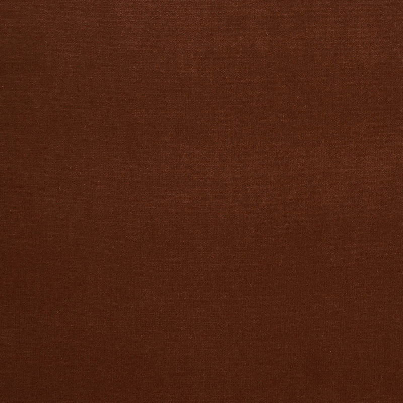 Chocolate brown suede-like fabric swatch with soft nap.