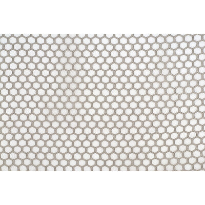 KRAVET CONTRACT SHEER MODERN WHITE,TAUPE,METALLIC   - 4284.106.0