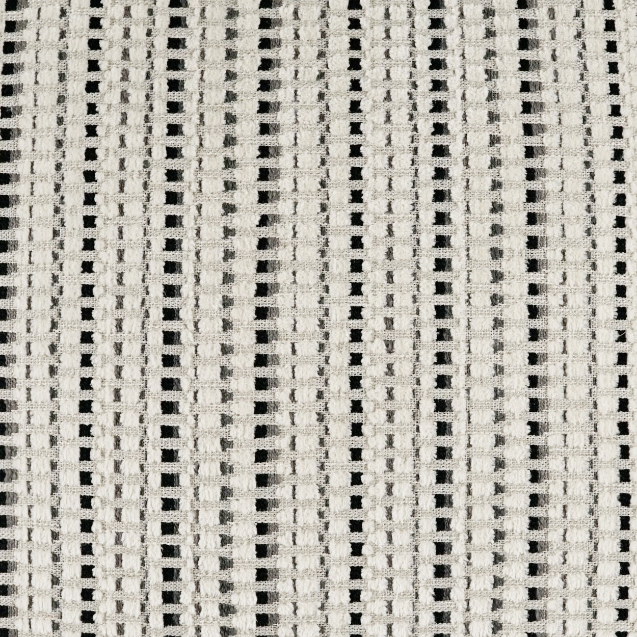 D.V. KAP HOME 4285-P-YARD Intrigue Fabric - Piano Stripes, Farmhouse, Beach  Ivory, Black   - Intrigue