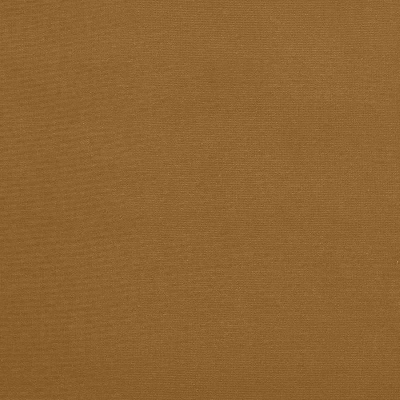 Warm caramel-brown velvet swatch with subtle texture.