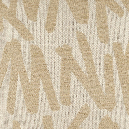 D.V. KAP HOME   24" x 24" Gambit Pillow - Bone Modern, Abstract, Beach    - 4286-B-2424