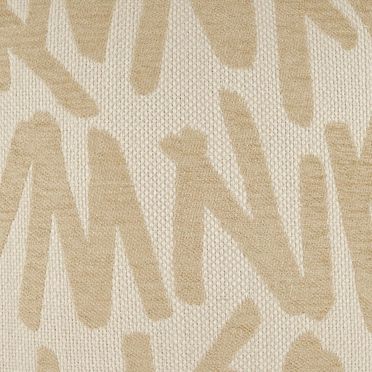 D.V. KAP HOME 4286-B-YARD Gambit Fabric - Bone Modern, Abstract, Beach  Ivory, Tan   - Gambit