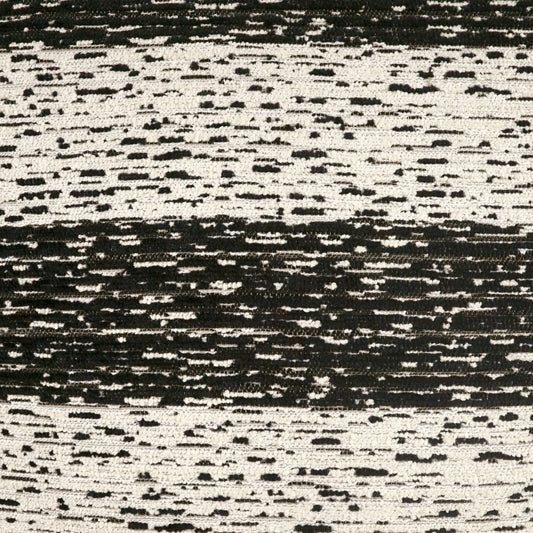 D.V. KAP HOME 4289-O-YARD Helios Fabric - Obsidian Stripes, Transitional, Global  Black   - Helios