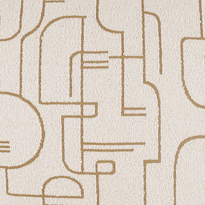 D.V. KAP HOME   24" x 24" Lloyd Pillow - Tan Modern, Geometric, Abstract    - 4290-T-2424