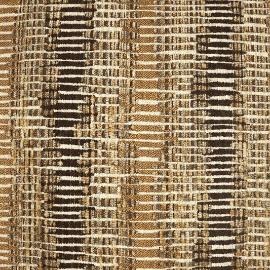 D.V. KAP HOME 4293-B-YARD Ramone Fabric - Bronze Stripes, Global  Tan, Black   - Ramone