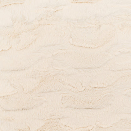 D.V. KAP HOME   24" x 24" Orca Faux Fur, Solid    - 4294-I-2424