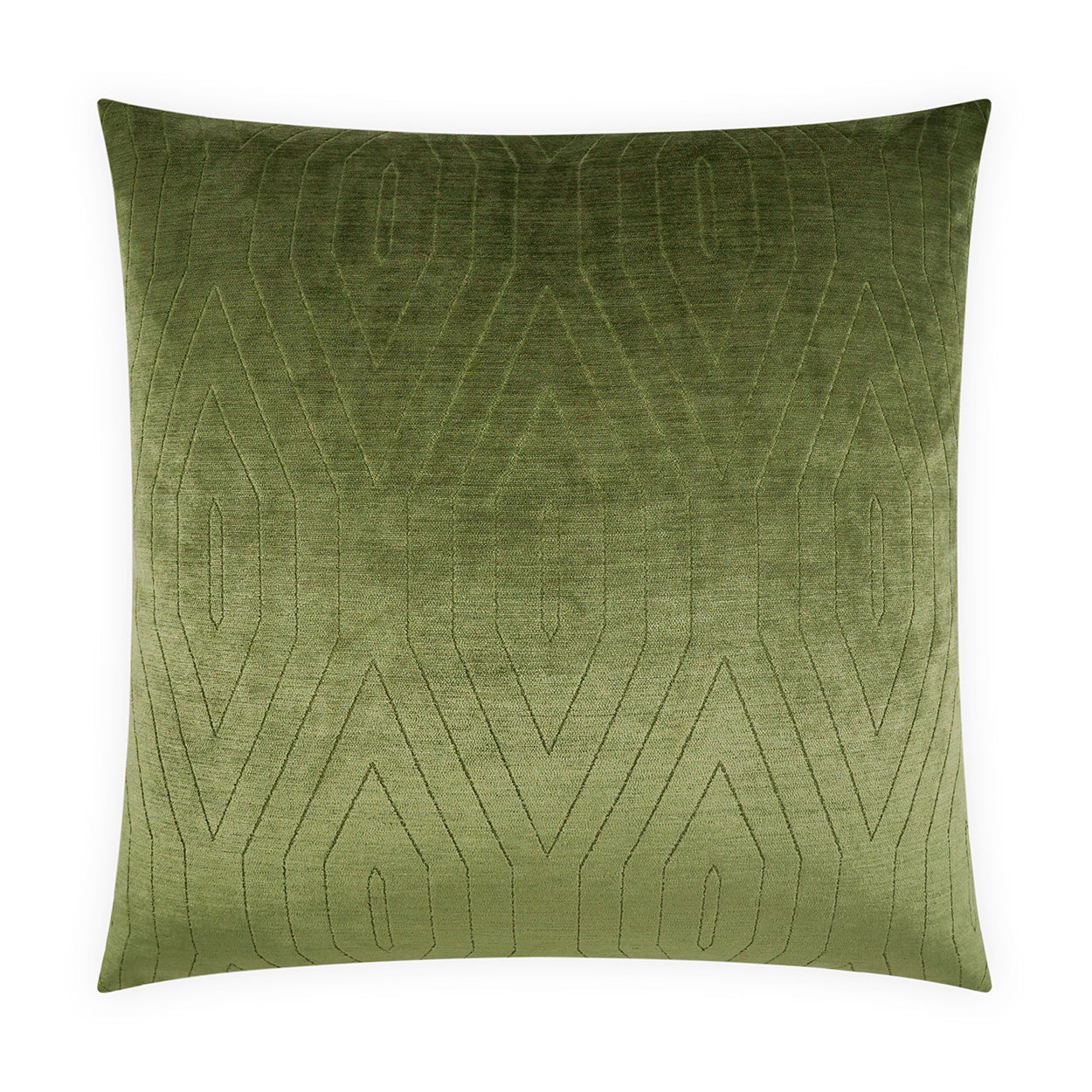 D.V. KAP HOME   24" x 24" Lisse Pillow - Pine Solid, Geometric, Transitional    - 4297-P-2424