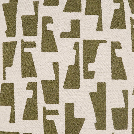 D.V. KAP HOME 4301-M-YARD Targa Fabric - Moss Modern, Global, Abstract, Geometric  Green   - Targa