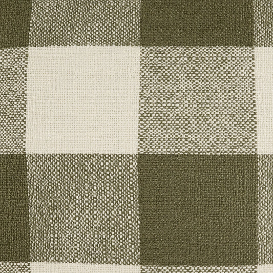 D.V. KAP HOME 4303-D-YARD Checked Out Fabric - Dill Plaid - Check, Farmhouse, Beach  Green   - Checked Out