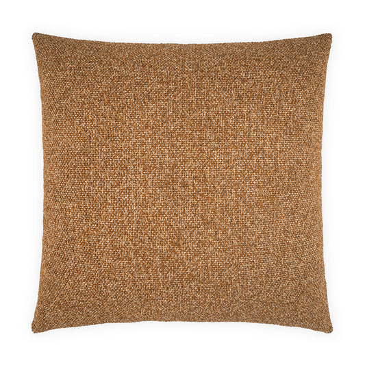 D.V. KAP HOME   24" x 24" Weiss Pillow - Nutmeg Solid, Textured    - 4304-N-2424