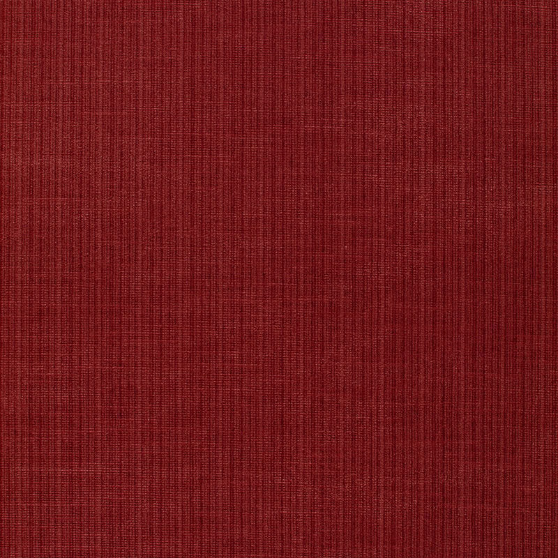 Deep red velvet swatch with antique strie texture.