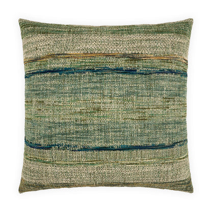 D.V. KAP HOME   24" x 24" Sansone Pillow - Peacock Global, Western Chic, Beach    - 4305-P-2424