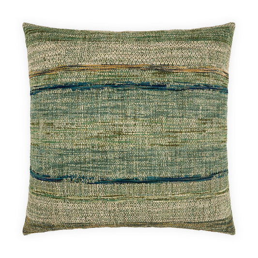 D.V. KAP HOME   24" x 24" Sansone Pillow - Peacock Global, Western Chic, Beach    - 4305-P-2424