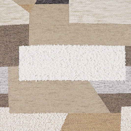 D.V. KAP HOME 4309-D-YARD Lesina Fabric - Driftwood Modern, Abstract, Global  Taupe   - Lesina