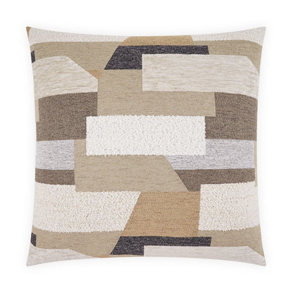 D.V. KAP HOME   24" x 24" Lesina Pillow - Driftwood Modern, Abstract, Global    - 4309-D-2424
