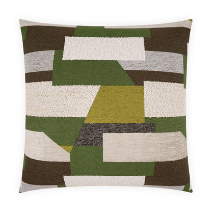 D.V. KAP HOME   24" x 24" Lesina Pillow - Grass Modern, Abstract, Global    - 4309-G-2424