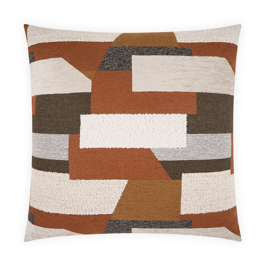 D.V. KAP HOME   24" x 24" Lesina Pillow - Sedona Modern, Abstract, Global    - 4309-S-2424