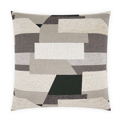 D.V. KAP HOME   24" x 24" Lesina Pillow - Zinc Modern, Abstract, Global    - 4309-Z-2424