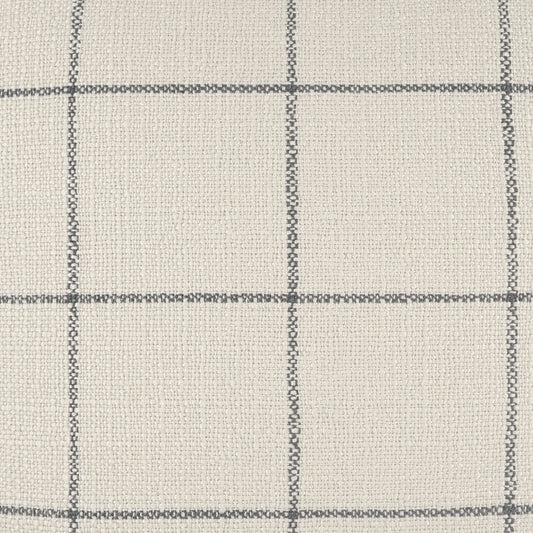 D.V. KAP HOME 4312-B-YARD Hancock Fabric - Blue Plaid - Check, Beach, Farmhouse  Ivory, Blue   - Hancock