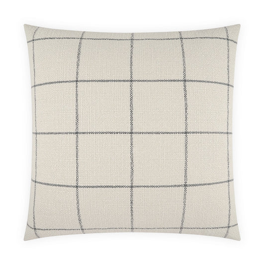 D.V. KAP HOME   24" x 24" Hancock Plaid - Check, Beach, Farmhouse    - 4312-B-2424