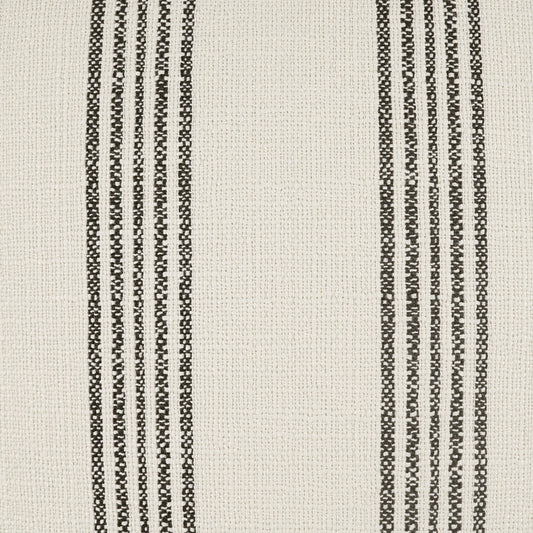 D.V. KAP HOME 4313-E-YARD Hillcrest Fabric - Ebony Stripes, Beach  Black   - Hillcrest