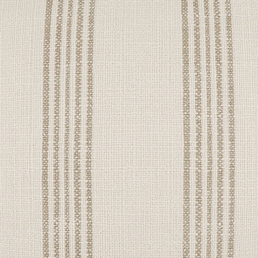 D.V. KAP HOME 4313-M-YARD Hillcrest Fabric - Mushroom Stripes, Beach  Taupe   - Hillcrest