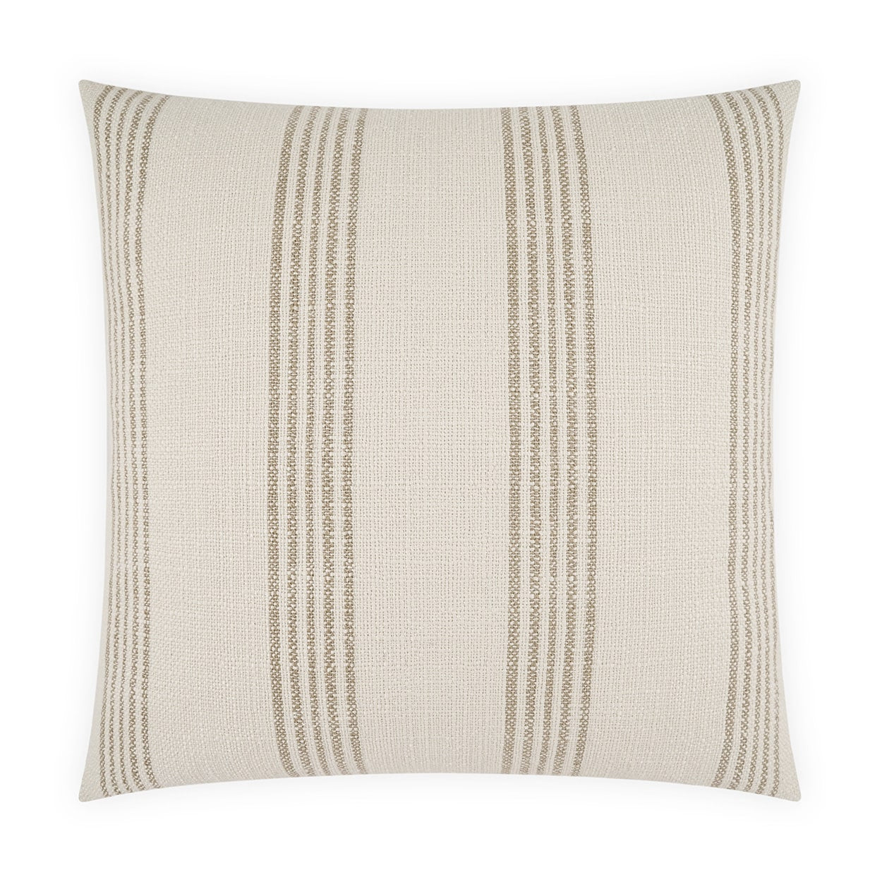 D.V. KAP HOME   24" x 24" Hillcrest Stripes, Beach    - 4313-M-2424