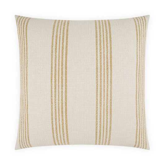 D.V. KAP HOME   24" x 24" Hillcrest Stripes, Beach    - 4313-S-2424