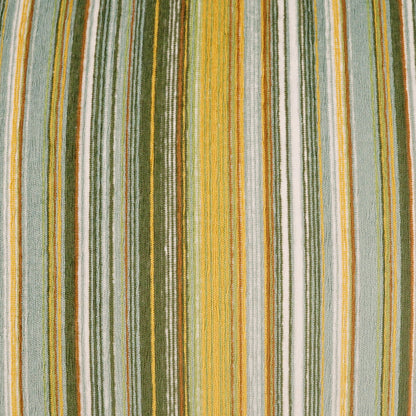 D.V. KAP HOME   24" x 24" Elevado Pillow - Mineral Stripes, Beach    - 4316-M-2424