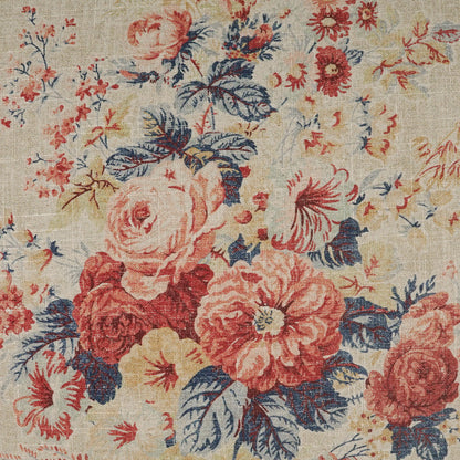 D.V. KAP HOME   24" x 24" Charleville Pillow Floral, Traditional, Farmhouse    - 4324-2424