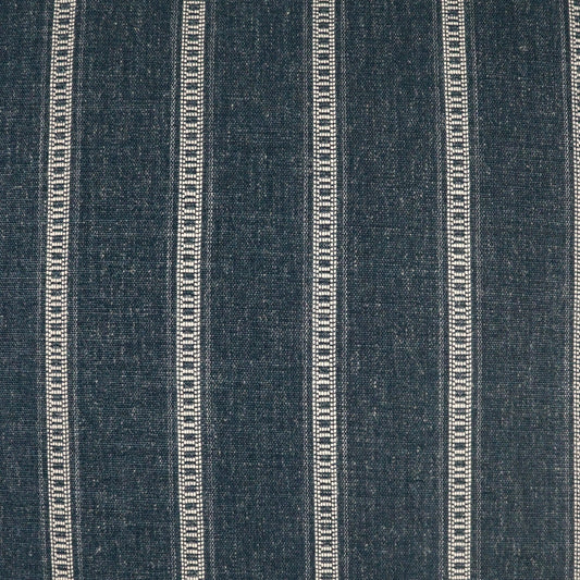 D.V. KAP HOME 4325-N-YARD Lomita Fabric - Navy Stripes, Western Chic, Beach  Navy   - Lomita