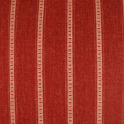 D.V. KAP HOME   24" x 24" Lomita Pillow - Red Stripes, Western Chic, Beach    - 4325-R-2424