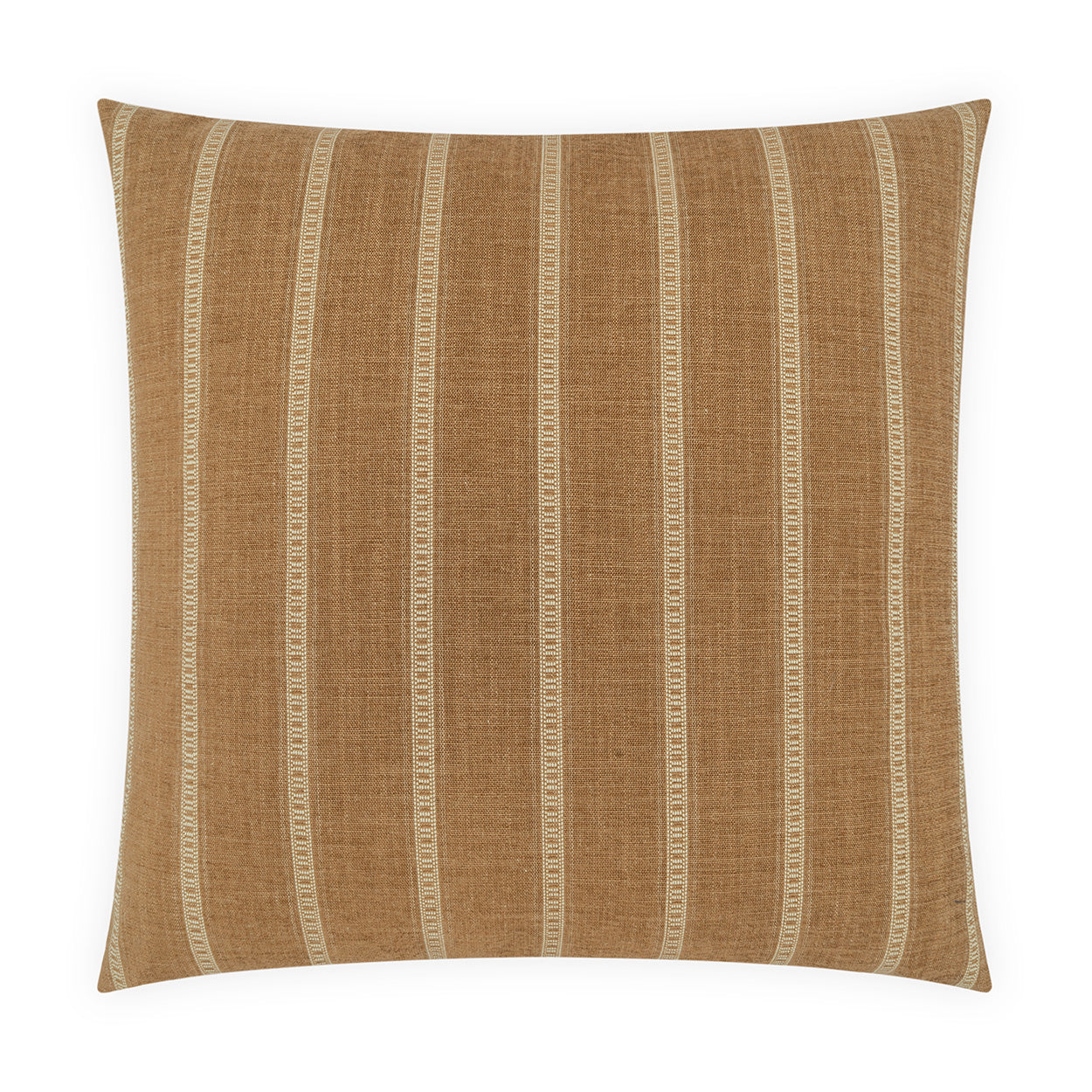 D.V. KAP HOME   24" x 24" Lomita Pillow - Saddle Stripes, Western Chic, Beach    - 4325-S-2424