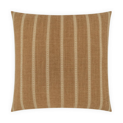 D.V. KAP HOME   24" x 24" Lomita Pillow - Saddle Stripes, Western Chic, Beach    - 4325-S-2424