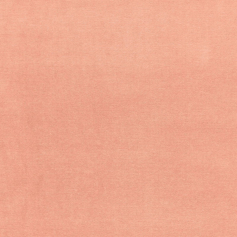Peach fabric texture, soft woven look, solid warm pink-orange color, ideal for clothing or home decor projects.