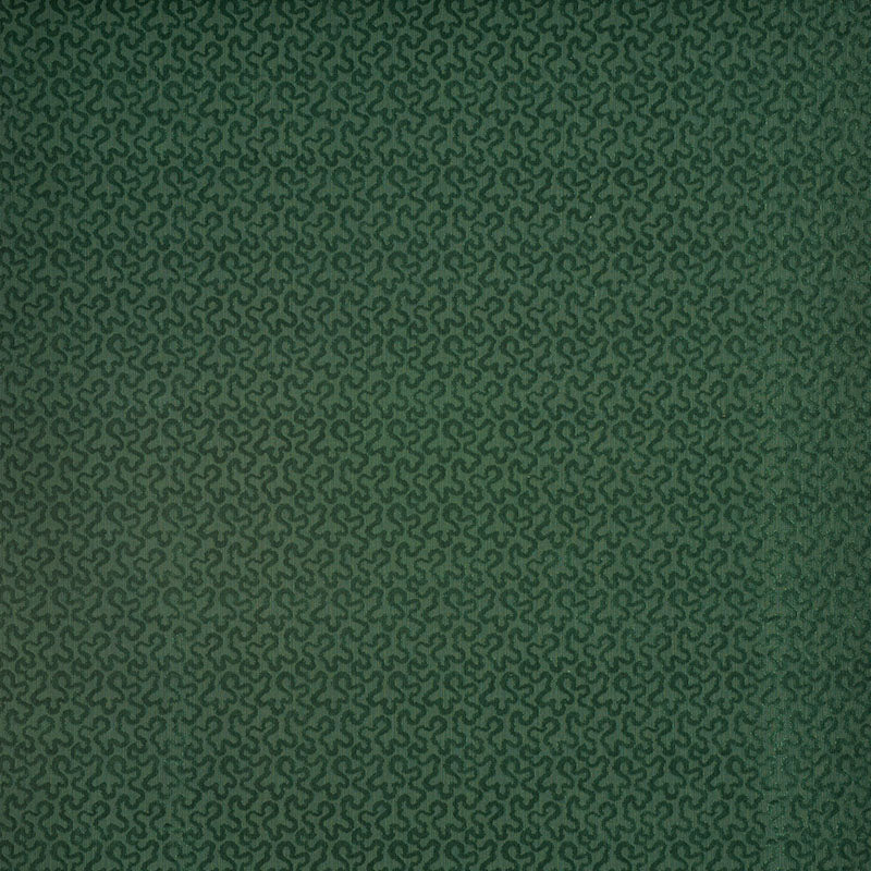 SCHUMACHER  CLASSIC WOVENS VERMICELLI VELVET   Emerald   - 43278