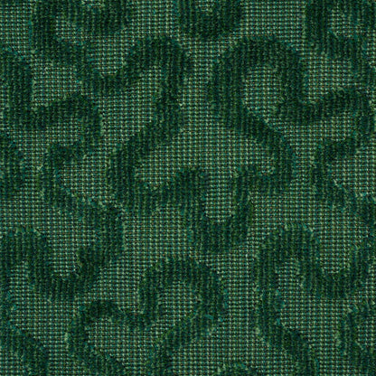 SCHUMACHER  CLASSIC WOVENS VERMICELLI VELVET   Emerald   - 43278