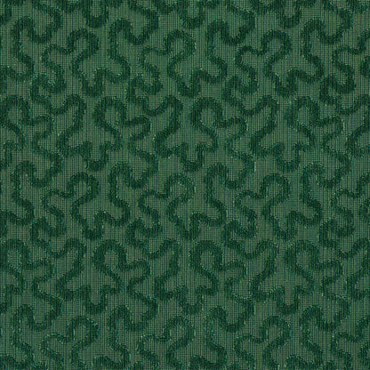 SCHUMACHER  CLASSIC WOVENS VERMICELLI VELVET   Emerald   - 43278