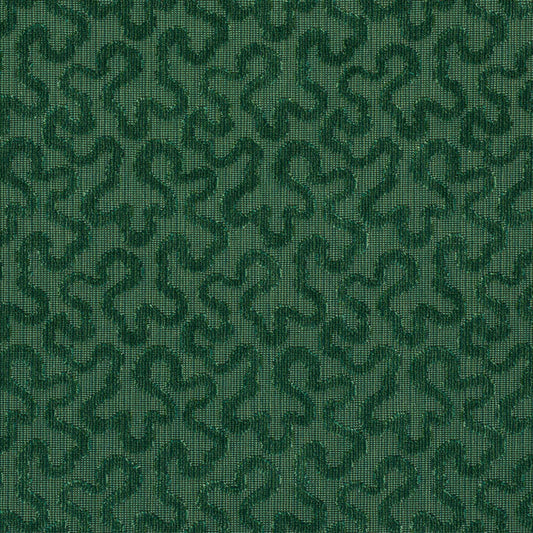 SCHUMACHER  CLASSIC WOVENS VERMICELLI VELVET   Emerald   - 43278